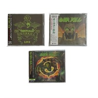 3 Over Kill Japanese Import CD’s