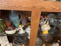 Drinking Glasses, Collectibles - Shelf Contents