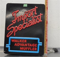 Light-up Walker Muffler sign