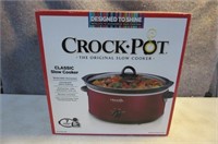 New 7qt. CrockPot SlowCooker Red