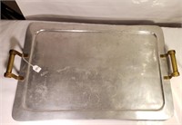 Large Tray w/ Brass Handles