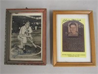 S. MUSIAL & J. MIZE AUTOGRAPHS: