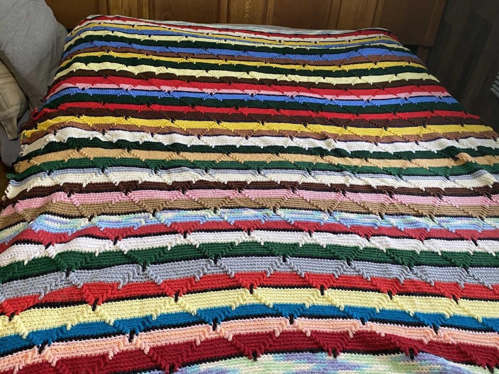 Crocheted Full Sized Bedspread