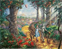 Follow The YELLOW BRICK ROAD by Kinkade Studios