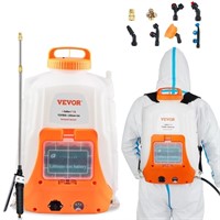 VEVOR Battery Powered Backpack Sprayer, 0-90 PSI