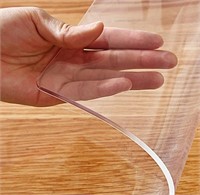 Clear Plastic Table Top Protector PVC Tablecloth
