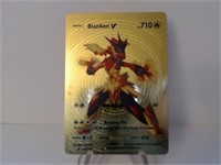 Pokemon Card Rare Gold Blaziken V