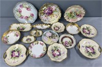 French Limoges Fine Porcelain Lot Collection