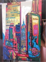 New York -Hard Rock Cafe Art Print 24x36"