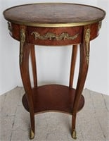 Antique Inlaid Side Table