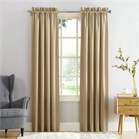 SM5469 Sun Zero Curtain Panel 54 x 84 Taupe