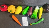 Murano Glass Vegetables