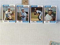 1970s Expos Baseball cards