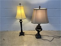 (2) Modern Table Lamps