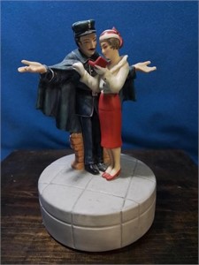 Norman Rockwell limited edition musical figure