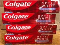 Toothpaste 'Colgate' Optic White, 133ml x4