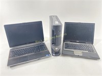 (3) Dell Computers/Laptops