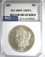 1902 Morgan PCI MS67 DMPL