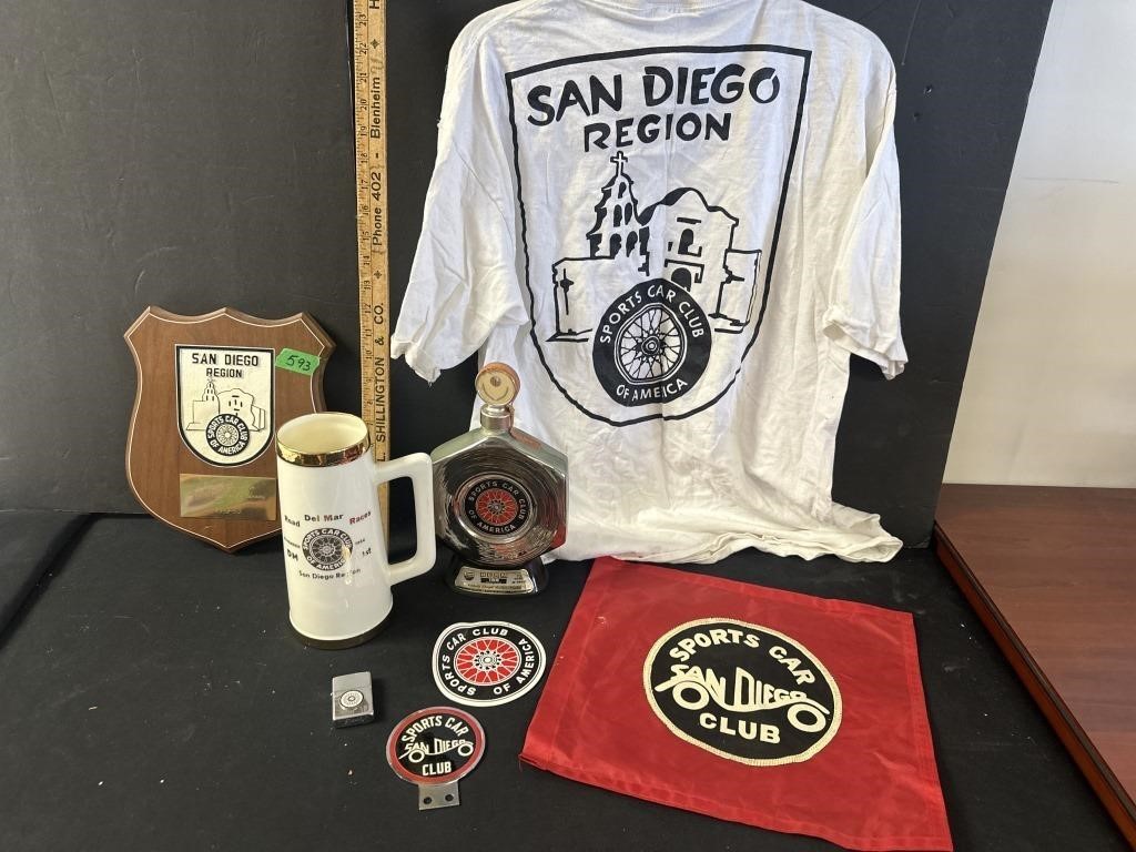 San Diego Region memorabilia