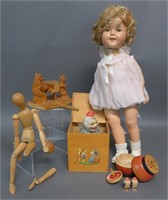 Antique and Vintage Toy Grouping