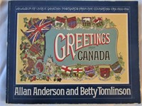 Greetings from Canada Post Card Collector Book