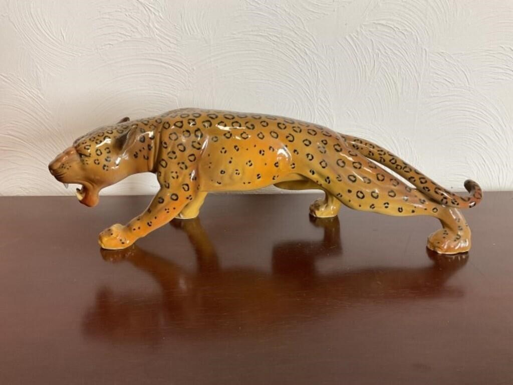 Vintage Ceramic Leopard