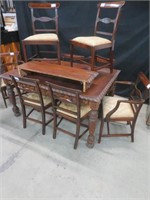 9 PCS ROSEWOOD DINING ROOM SUITE *SEE BELOW*