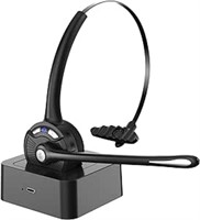 Caymuller Bluetooth Headset with Microphone,