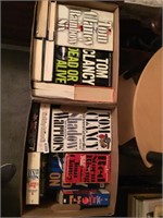 2 Boxes Tom Clancy books