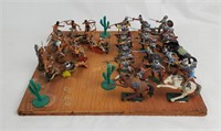 Spanish Soldiers Vs Indians Custom Diorama