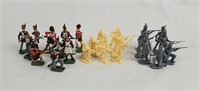 Lot Of Small Scottish & British Plastic Soldiers