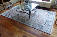 Kashan Hand Knotted Wool Oriental Rug