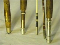 4 Fishing Rods by Shakespeare, Roddy, ABW Reel