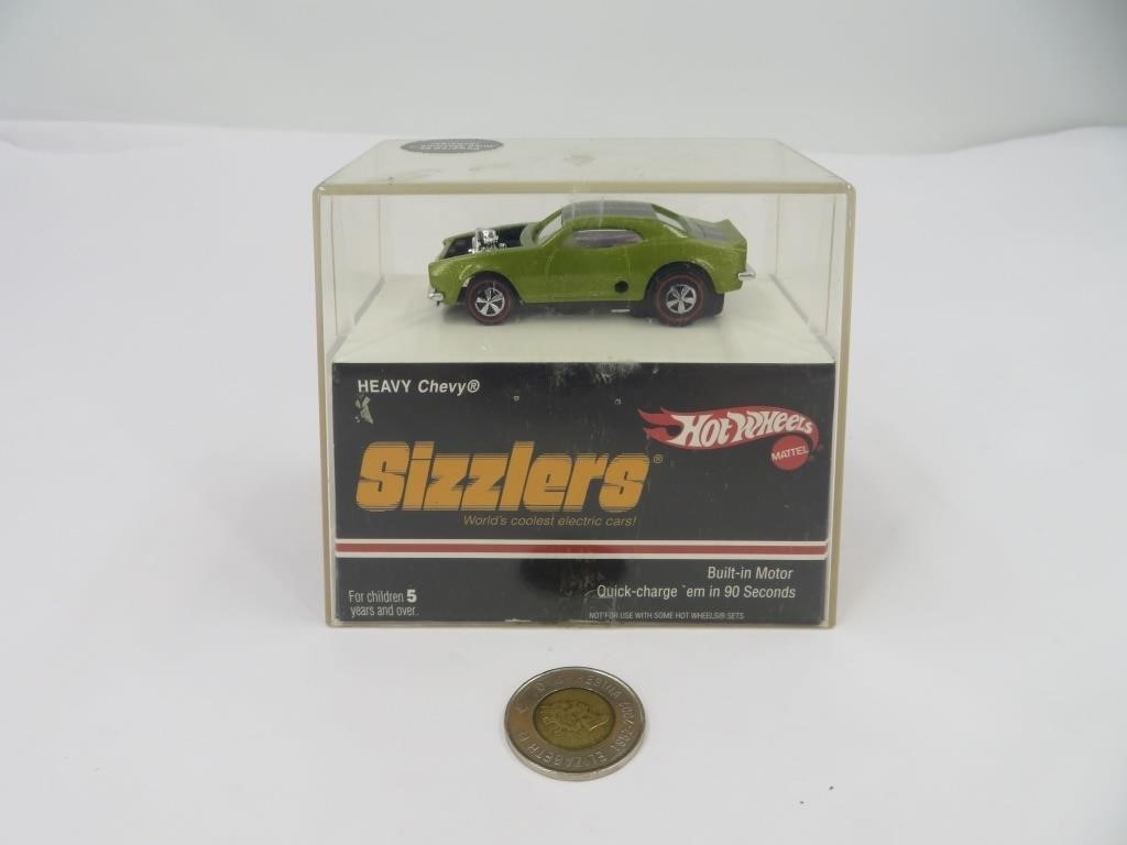 Voiture Hot Wheels Sizzlers Heavy Chevy