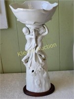 english parian porcelain figural centerpiece bowl