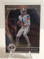 2021 Panini Prizm Draft Picks Zach Wilson RC