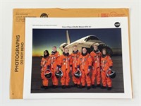 Autographed Crew of Space Shuttle Mission STS-121