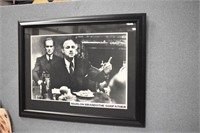 Marlon Brando "The Godfather" Black & White Print