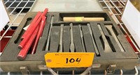 LOT CHISELS w/ Case (*See Photo)