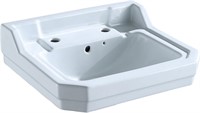 24 Victoria Sink  Rectangular Ceramic  White