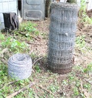 1320' of 2pt. 14 gauge Barb Wire & Hog Wire