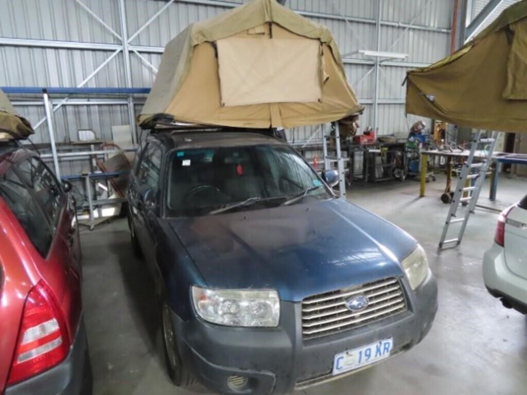 2006 Subaru Forestor S-2 Wagon with Camper