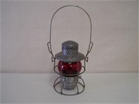 ADLAKE GRAND TRUNK RAILROAD LANTERN WITH RED
