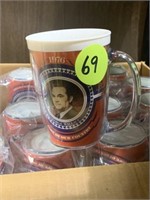 BOX OF GEORGE WALLACE CUPS