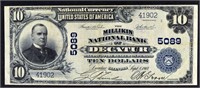 1917 $10 Decatur Illinois National Currency