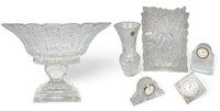 Lot of Crystal Pieces: Rosenthal, Waterford, More.