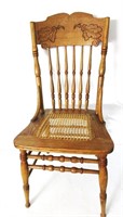 Mid-Cent. Oak Dining Chair