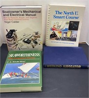 Navigation & boating book lot