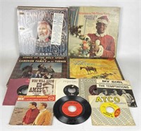 Vintage Vinyl Records and 45s