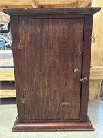 Small Wood Cabinet 15.5” x 9” x 22”